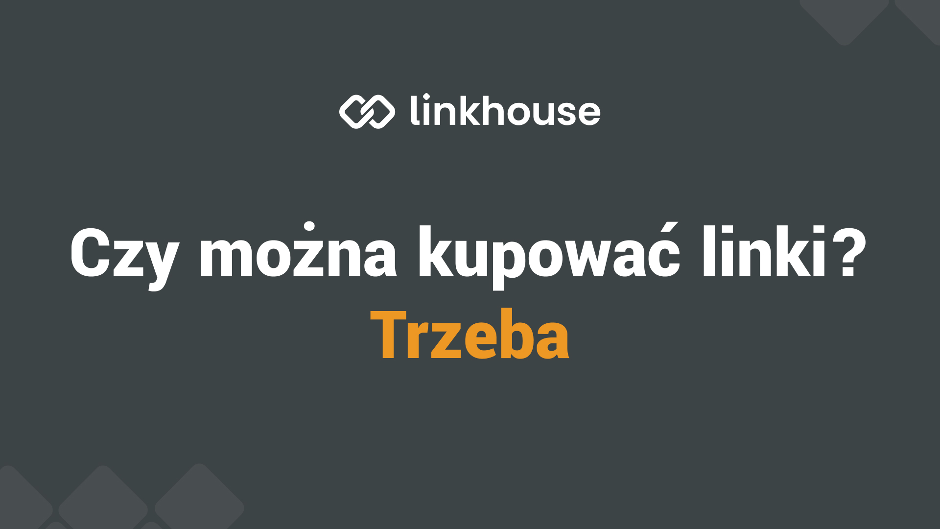 Czy można kupować linki? Trzeba